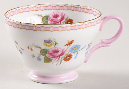 Rose&Red Daisy Footed Cup