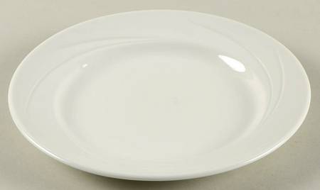 White Monte Carlo Luncheon Plate
