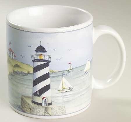 Nantucket Shoreline (Decal) Mug