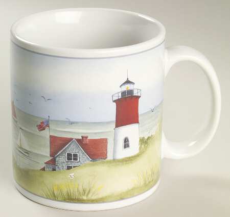 Nantucket Shoreline (Decal) Mug