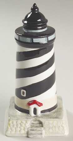 Nantucket Shoreline (Decal) Figural Pepper Shaker