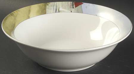 Nantucket Shoreline (Decal) 9" Round Vegetable Bowl