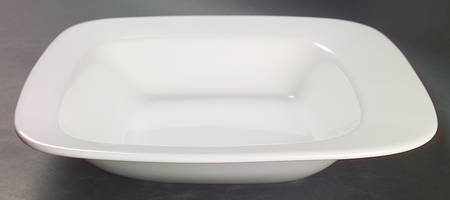 Compose White 11" Individual Pasta Bowl