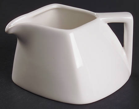 Compose White Stackable Creamer