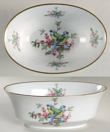 SAD33 9" Oval Vegetable Bowl