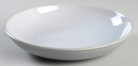 SILVER GRAY Coupe Soup Bowl