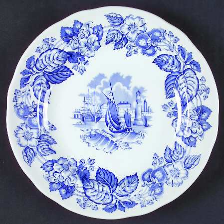 Old Salem (Blue Room Collection) Salad Plate