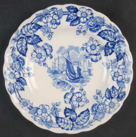 Old Salem (Blue Room Collection) Small Bread & Butter Plate