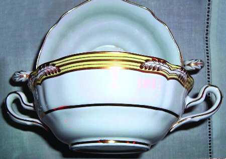 Y8057 Flat Cream Soup Bowl
