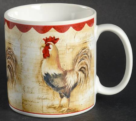 Colonial Rooster Mug