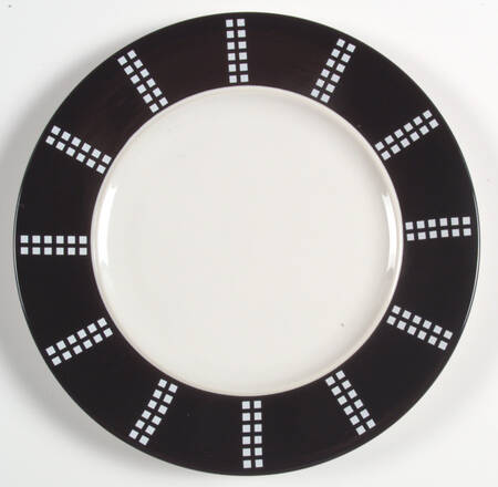 Pezze Black Salad Plate