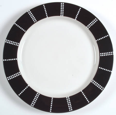 Pezze Black 12" Chop Plate (Round Platter)