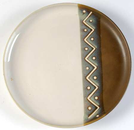 Zigzag 12" Chop Plate (Round Platter)