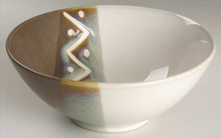 Zigzag Coupe Soup Bowl