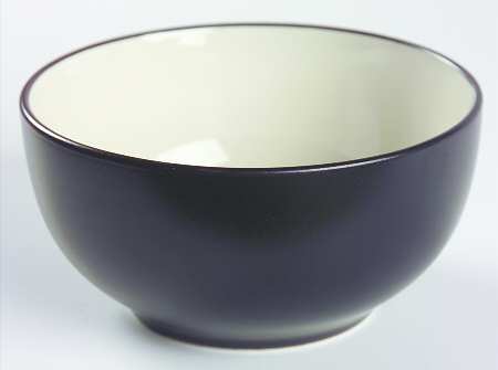 Simplicity Licorice Soup/Cereal Bowl