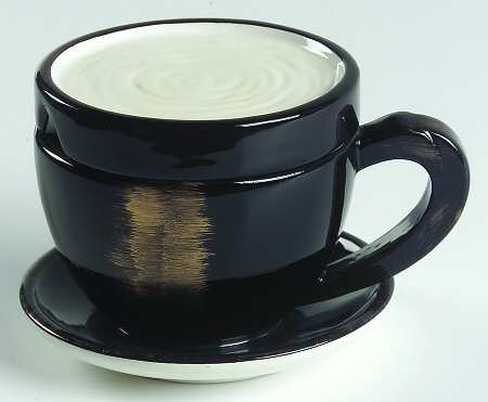 Coffee Break Figural Sugar Bowl & Lid