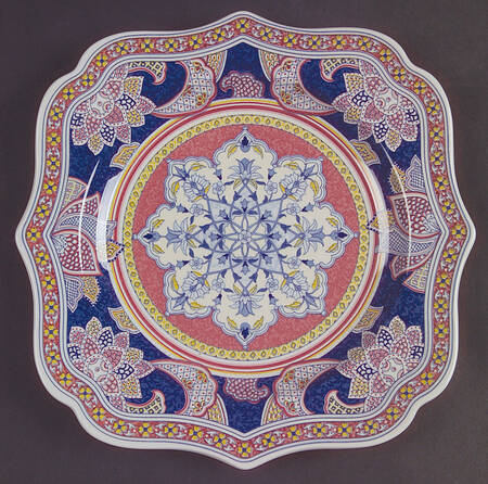 Kashmir Luncheon Plate