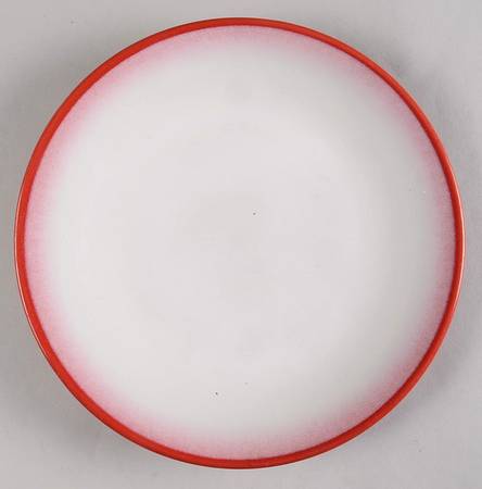 Nova Retro Red Salad Plate