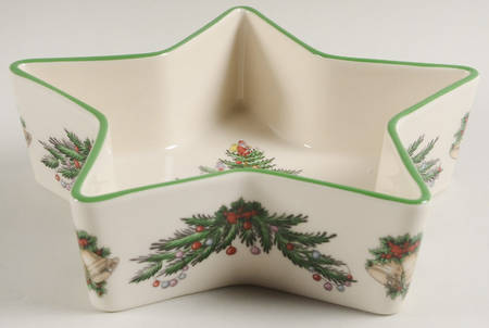 Christmas Tree Garland Star Shaped Bowl