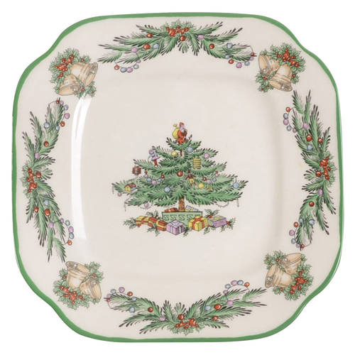 Christmas Tree Garland Canape Plate