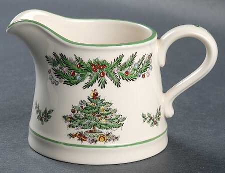 Christmas Tree Garland Creamer