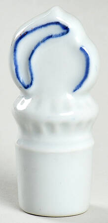 Blue Mum Stopper for Handled Oil Cruet