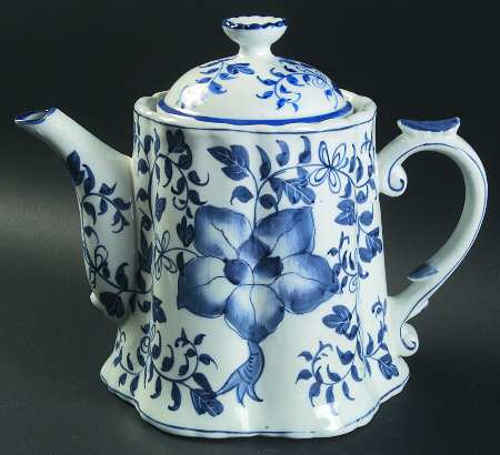 Blue Mum Teapot & Lid