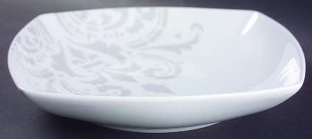 Rococo Square Soup Bowl