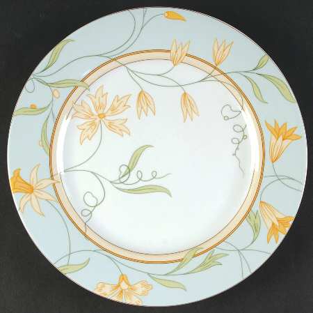 Autumn Florals Salad Plate
