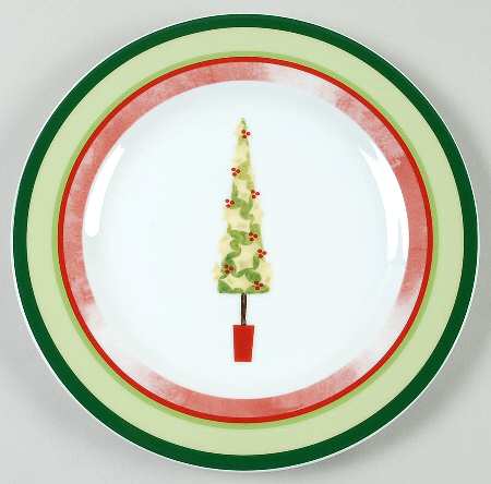 Joyeux Noel Salad Plate