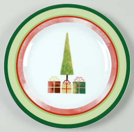 Joyeux Noel Salad Plate
