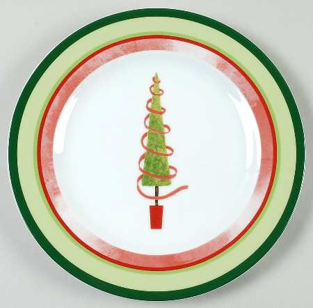 Joyeux Noel Salad Plate