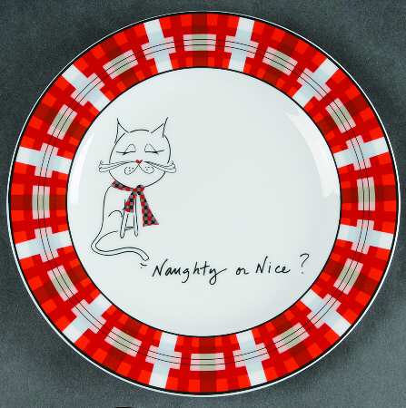 Santa's Little Helpers Accent Salad Plate