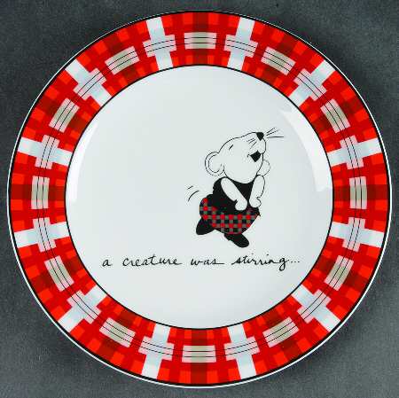 Santa's Little Helpers Accent Salad Plate