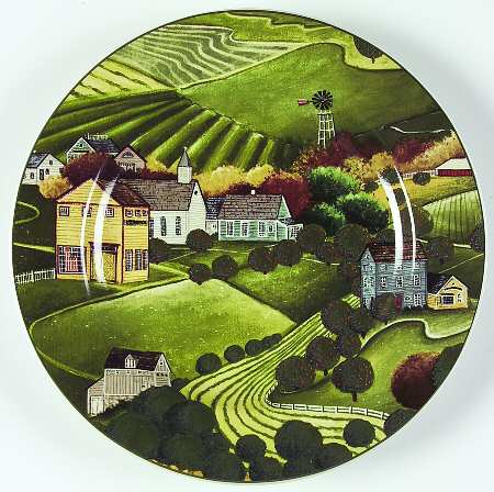 Pleasant Valley Salad Plate