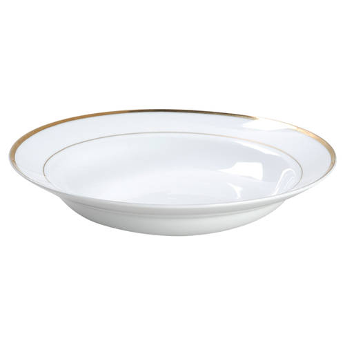 Golden Traditions (1-8 Trim) Rim Soup Bowl