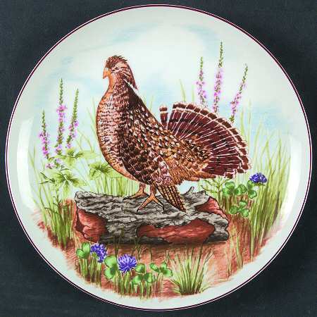 Gamebirds Salad Plate