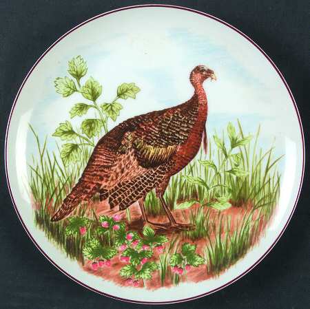 Gamebirds Salad Plate