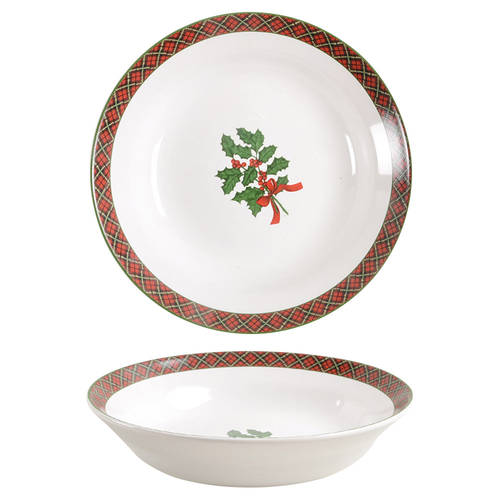 Holiday Greens Soup/Cereal Bowl