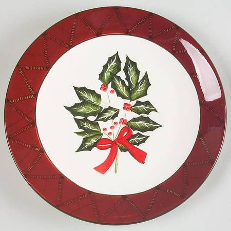 Holiday Greens Dinner Plate