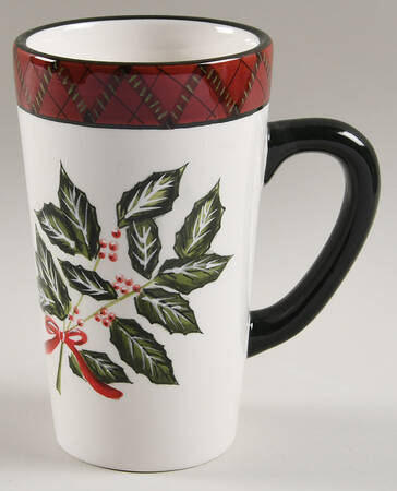 Holiday Greens Mug No Lid