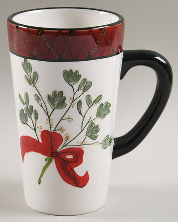 Holiday Greens Mug No Lid