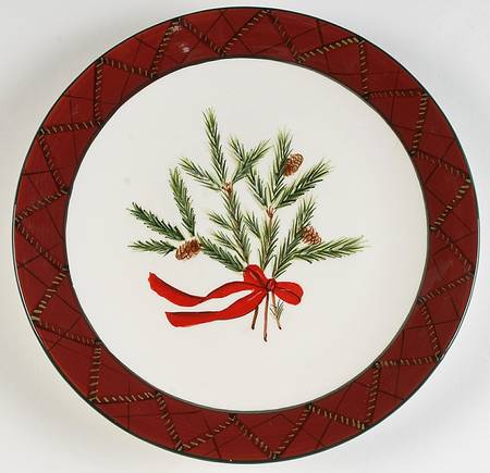 Holiday Greens Dinner Plate