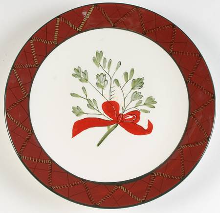 Holiday Greens Dinner Plate