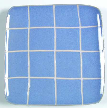 Hopscotch Azure Salad Plate