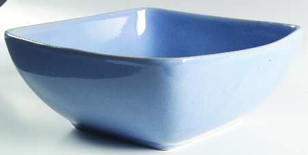 Hopscotch Azure 10" Square Vegetable Bowl