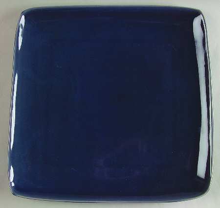 Hopscotch Navy Blue 13" Square Chop Plate