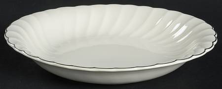 Platinum Tiara Coupe Soup Bowl