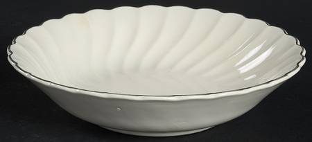 Platinum Tiara Coupe Cereal Bowl