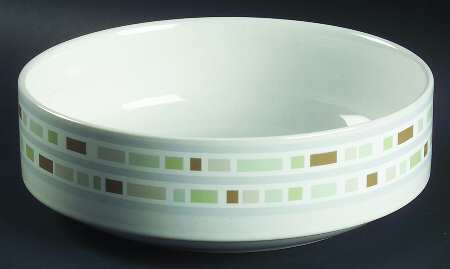Mosaic Stone 8" Round Vegetable Bowl